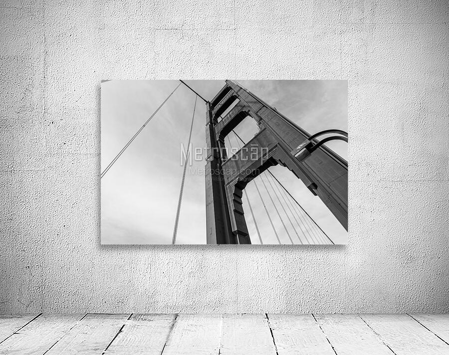 golden gate bridge tower  horizontal 4517 Up 13k. Wall Preview