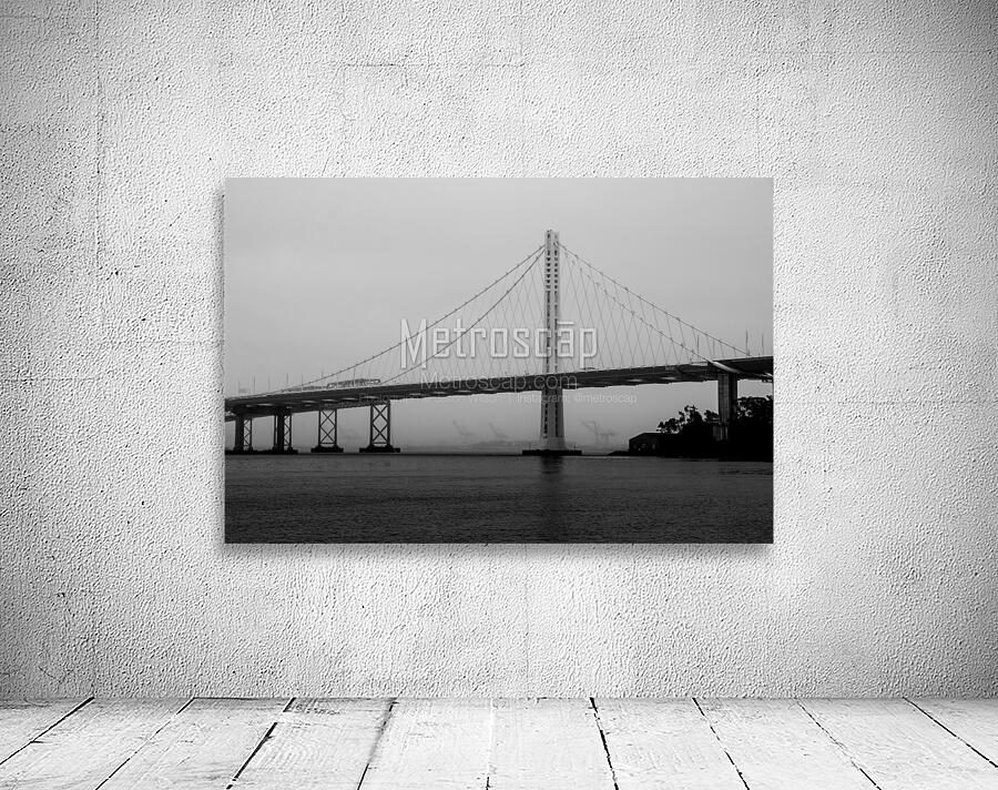 oakland bay bridge fog  horizontal 2826 Gantry 13 Wall Preview