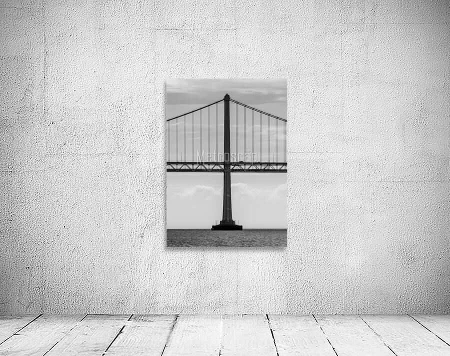 isolated tower bay bridge  vertical 3022 Westboun Wall Preview