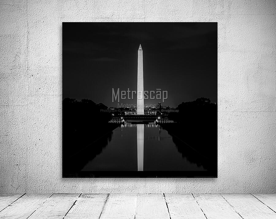 washington monument at night from lincoln memoria 1708465742.7968 Wall Preview