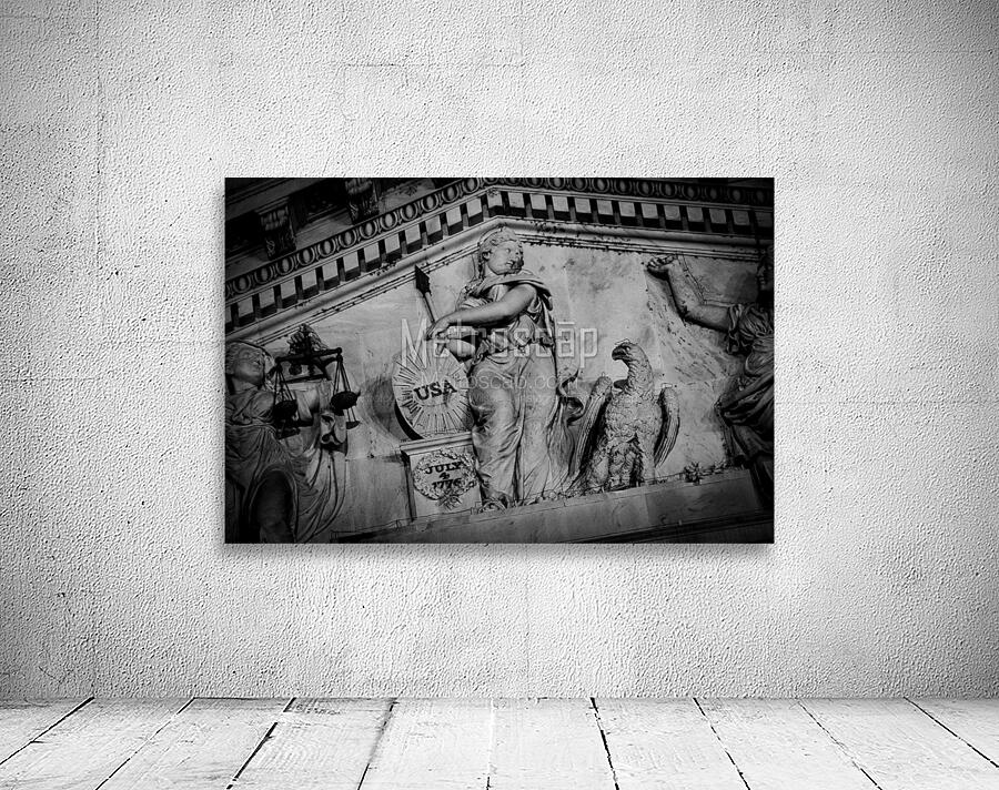 usa july 4 1776 us capitol building  horizontal 3 Wall Preview