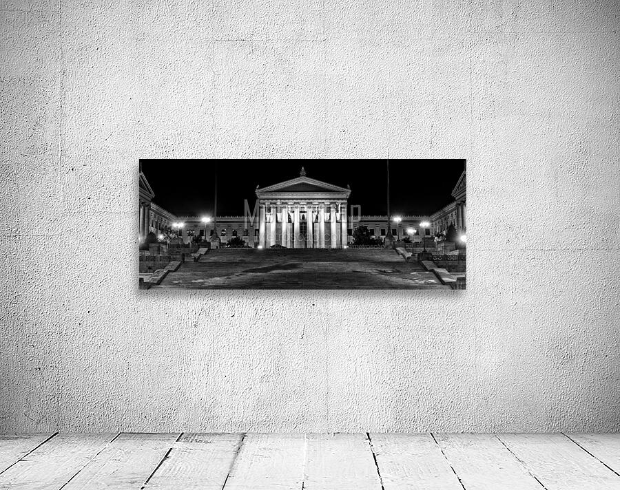 philadelphia art museum steps  panoramic 480 Step Wall Preview