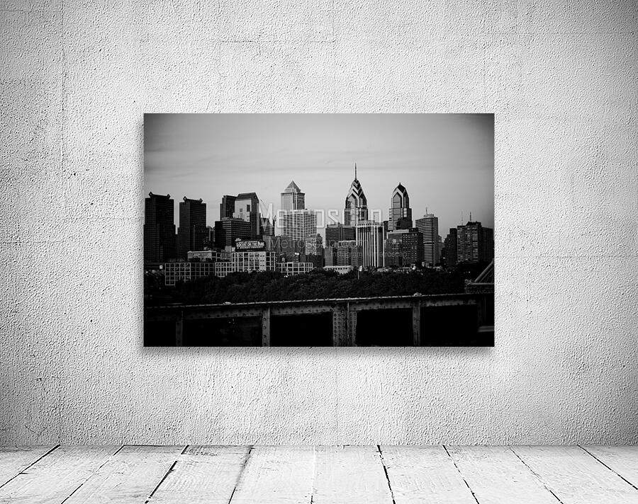 philadelphia skyline pre comcast tower  horizonta Wall Preview