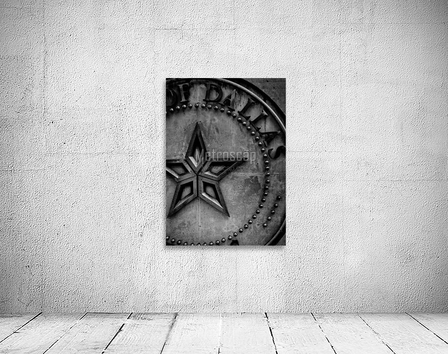 city of dallas seal and star  vertical 772 Dallas Wall Preview