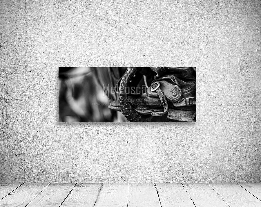 texas cowboy boot in stirrup  panoramic 818 Stirr Wall Preview