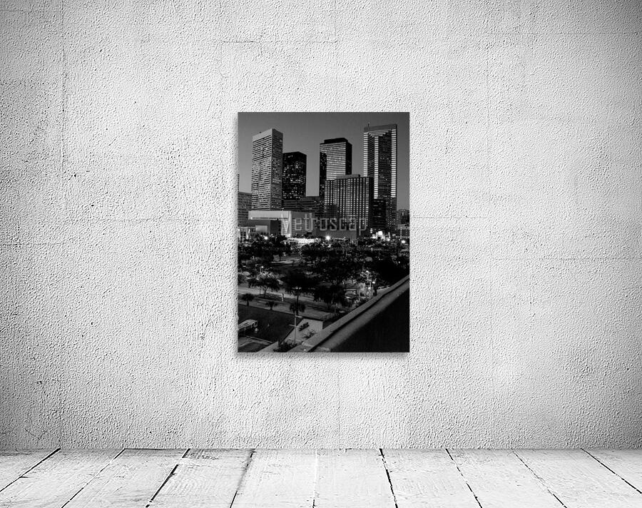 downtown houston tx skyline  vertical 3271 Amex 1 Wall Preview