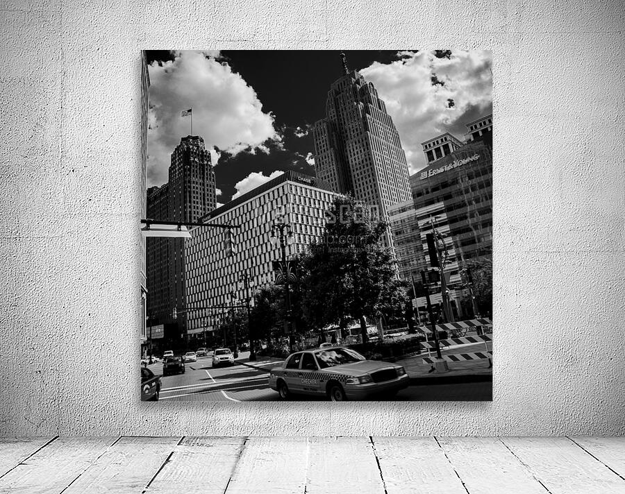 jfk square campus martius  square 540 Checker 13k Wall Preview