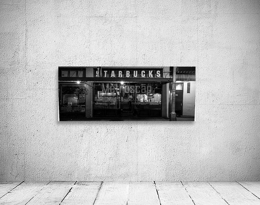 original starbucks at pike place market  panorami Wall Preview