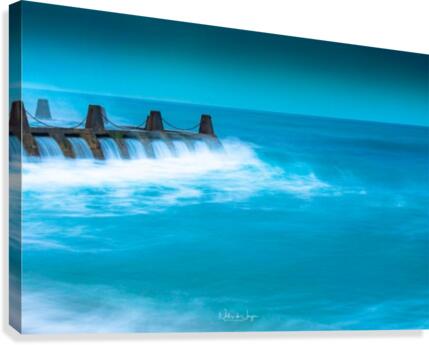 Morning Blues Canvas Print