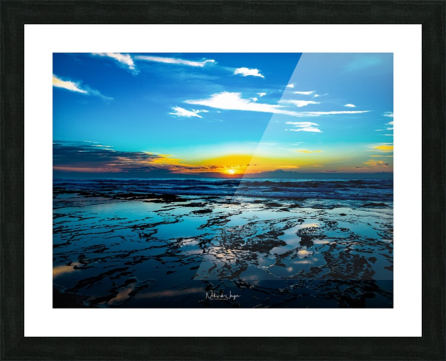 Durban Sunrise Picture Frame print