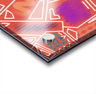 Rectangles In Rusted Red Acrylic print