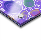 Circle Overload In Purple Acrylic print