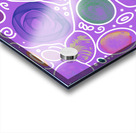 Circle Overload In Violet Acrylic print