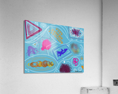 Weird shapes Acrylic Print