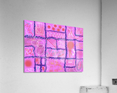 Divide  Conquer Pink Acrylic Print