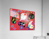Paisley  Red Acrylic Print
