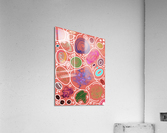 Circle Overload In Rust Acrylic Print