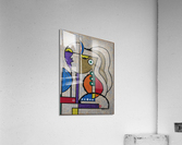 Pixel Girl  Acrylic Print