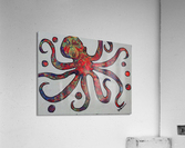 Whimsical Juggling Octopus  Acrylic Print
