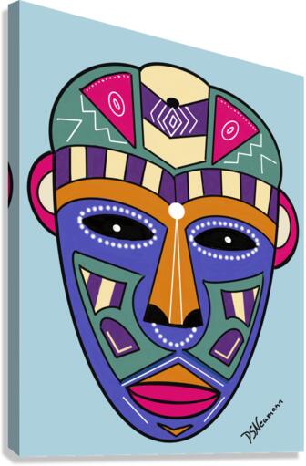Tribal Mask 7 Canvas Print