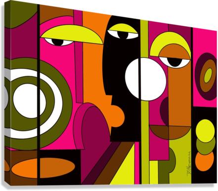 Let s Face It 3 Canvas Print