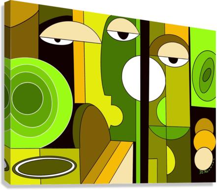 Let s Face It 5 Canvas Print