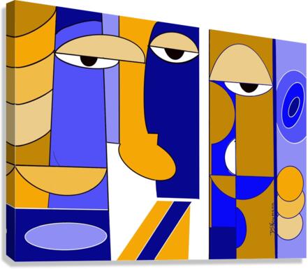 Let s Face It 4 Canvas Print