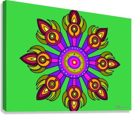 Kaleidoscope 5 Canvas Print