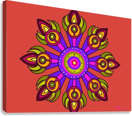 Kaleidoscope 7 Canvas Print