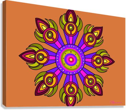 Kaleidoscope 8 Canvas Print