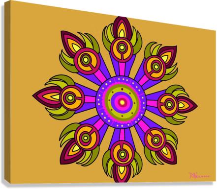 Kaleidoscope 3 Canvas Print
