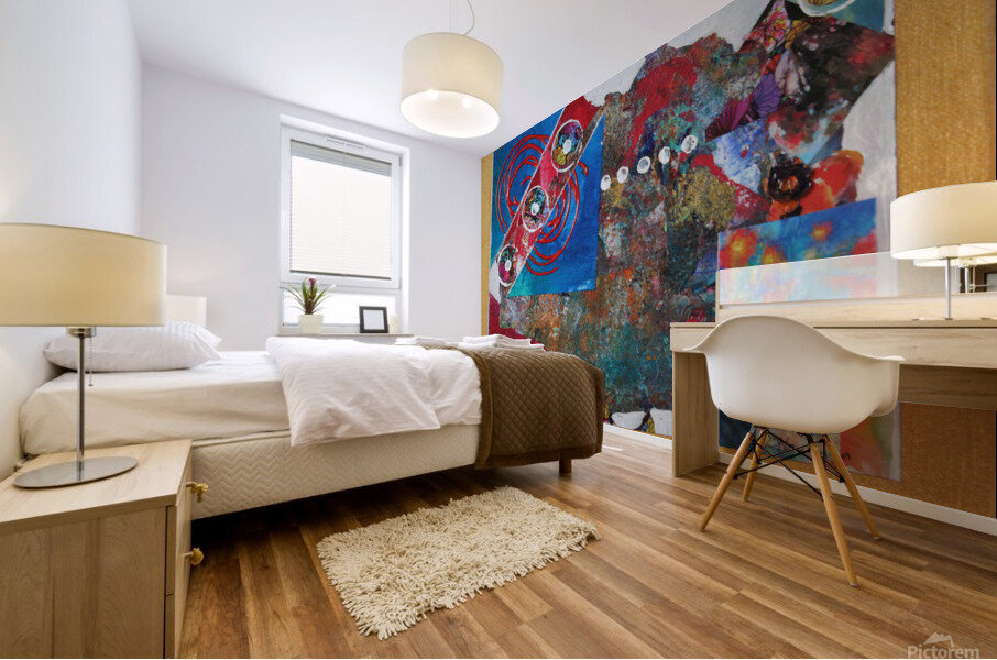 Vivid Imagination  Mural print
