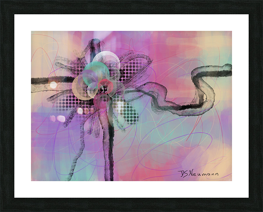 Bouquet Picture Frame print