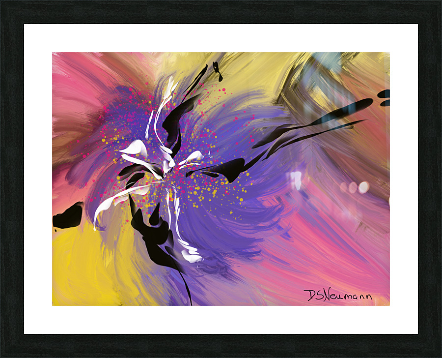 Turmoil Picture Frame print
