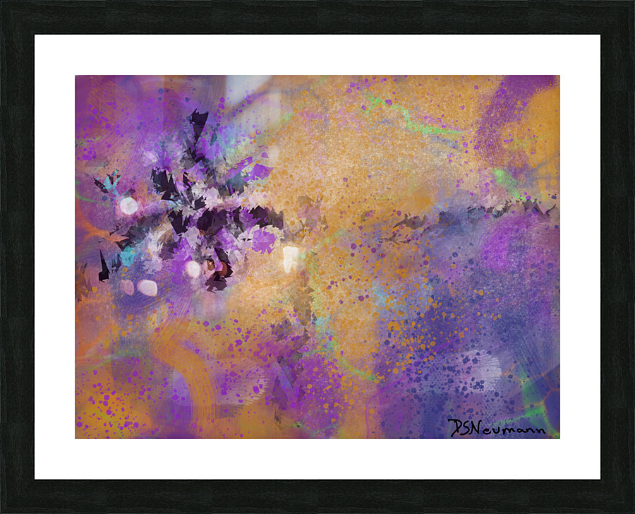 Starfish Picture Frame print