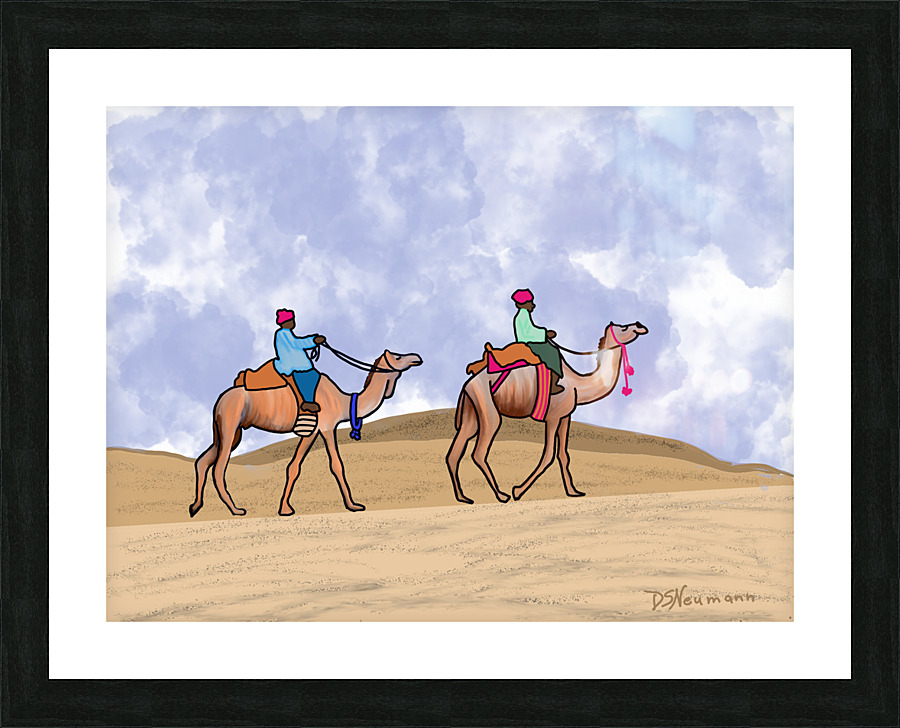 Caravan 2 Picture Frame print