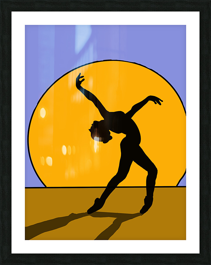 Ballerina Picture Frame print