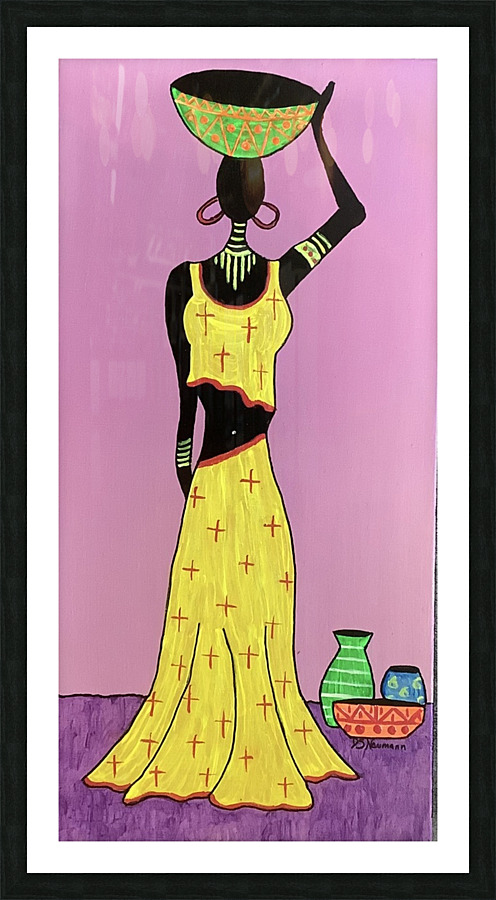 Caribbean Queen Picture Frame print