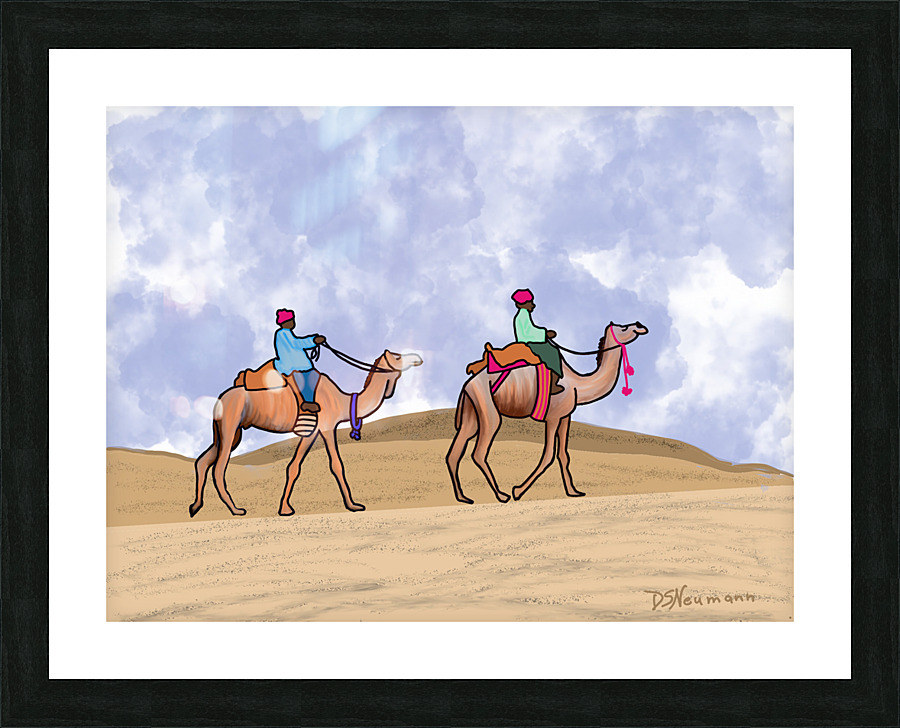Caravan 2 Picture Frame print