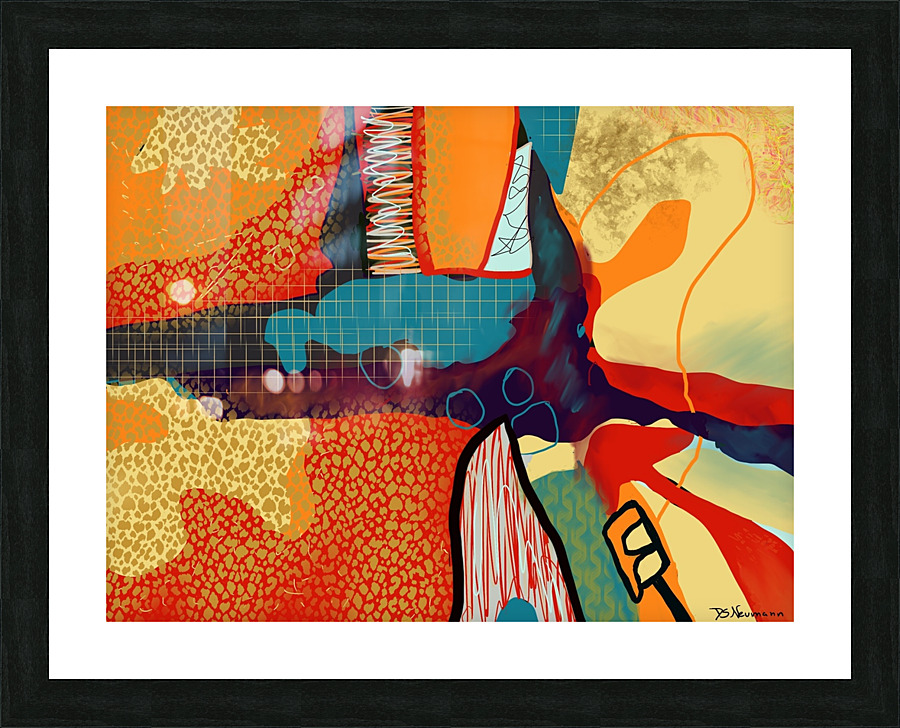 Frazzled Picture Frame print