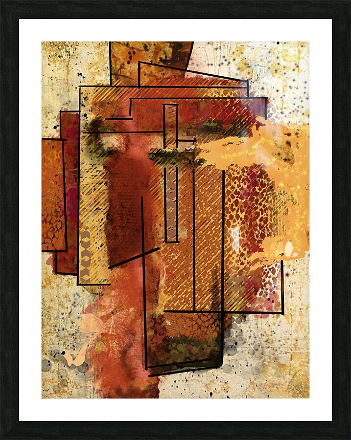 Almost Geometric Picture Frame print