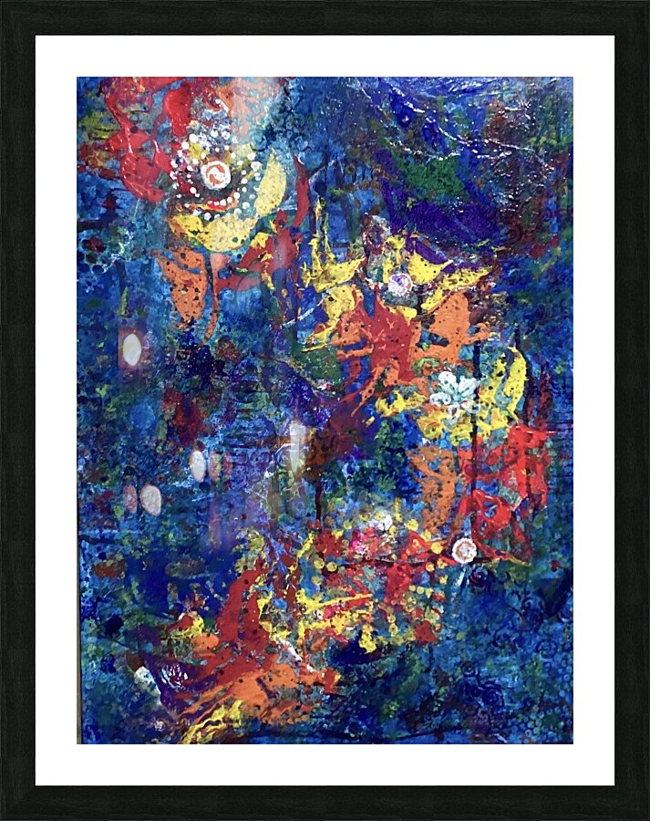 Spatial Chaos Picture Frame print