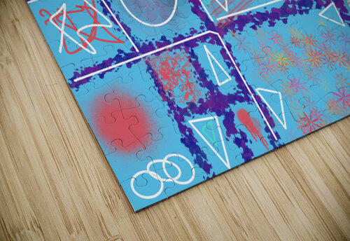 Divide  Conquer Turquoise Dorothea Neumann puzzle