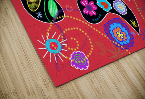 Paisley  Red Dorothea Neumann puzzle