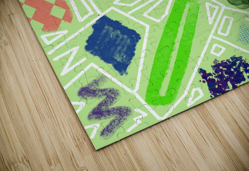 Rectangles In Pale Green Dorothea Neumann puzzle