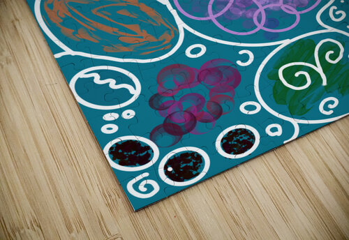 Circle Overload In Forest Green Dorothea Neumann puzzle