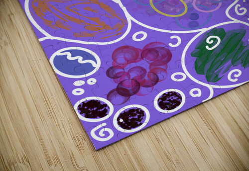 Circle Overload In Purple Dorothea Neumann puzzle