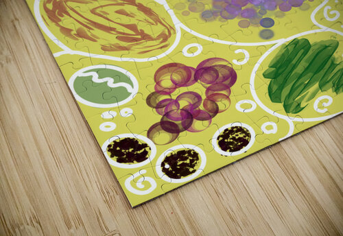 Circle Overload In Yellow Dorothea Neumann puzzle