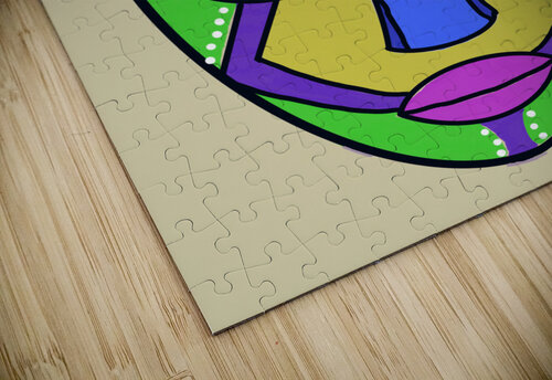 Tribal Mask  Dorothea Neumann puzzle
