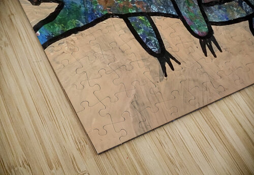 Whimsical Sleeping Sloth Dorothea Neumann puzzle